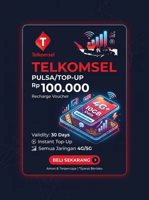 Telkomsel Pulsa Rp 50.000